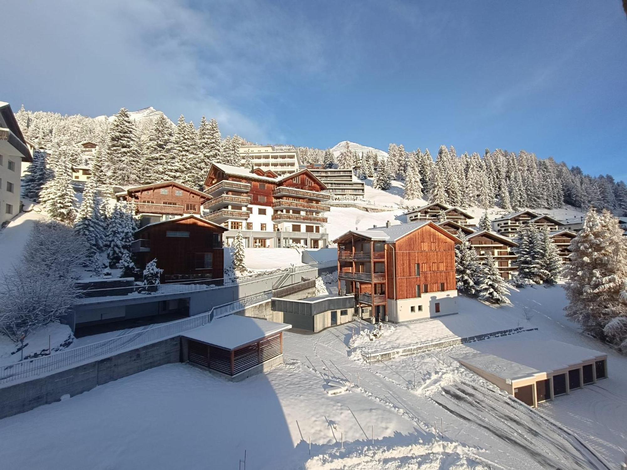 Ferienwohnung Parsenn Peaks Panorama Давос Екстер'єр фото